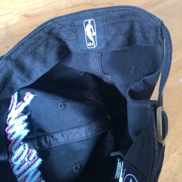 47 Brand NBA Miami Heat Black Cap with Vibrant Embroidery - Picture 5 of 8
